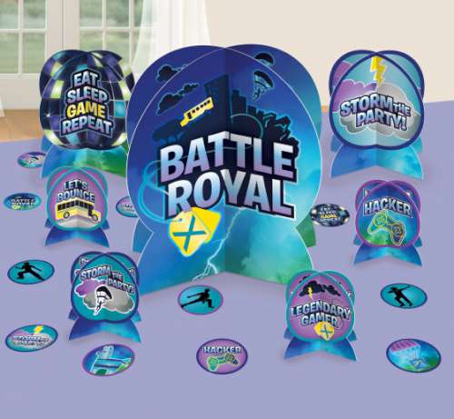 Fortnite Battle Royal Table Decorating Kit - Click Image to Close